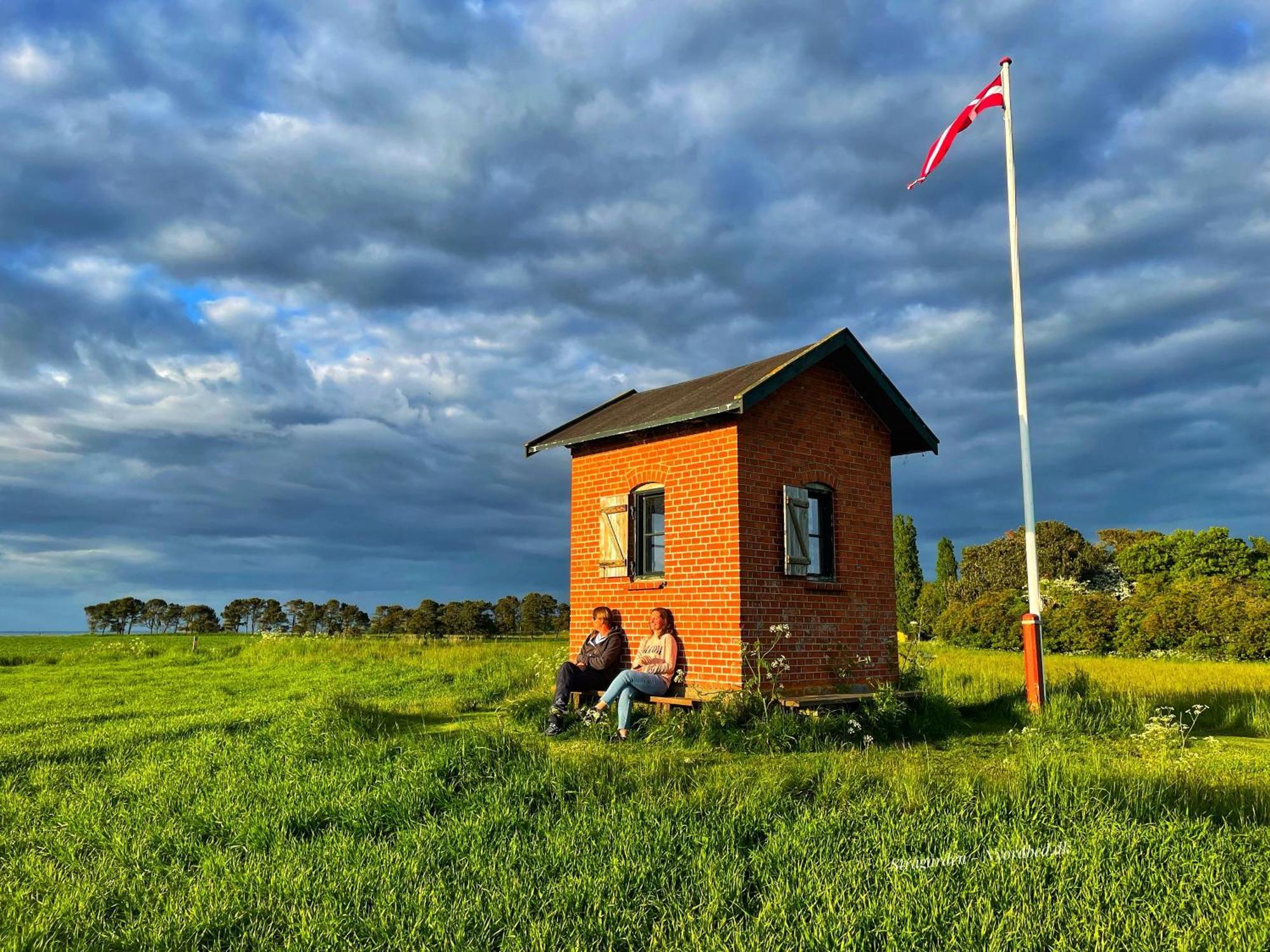 Sovgodt Nyord - Primitiv Overnatning Bagian luar foto